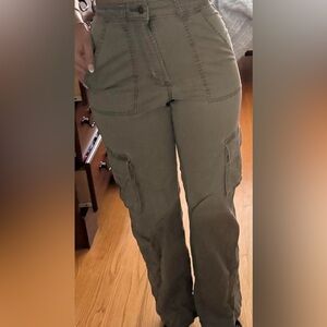 Hollister Khaki Cargo Pants